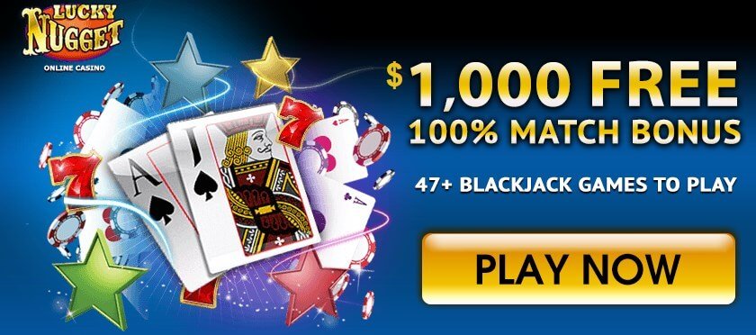 Luck Nugget Casino Blackjack Bonus