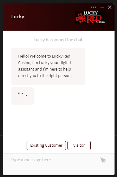 online casino client support