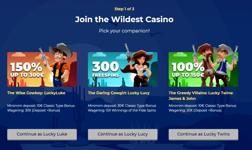 Lucky Luke signup Lucky Luke Casino - Get Awesome Lucky Spins!